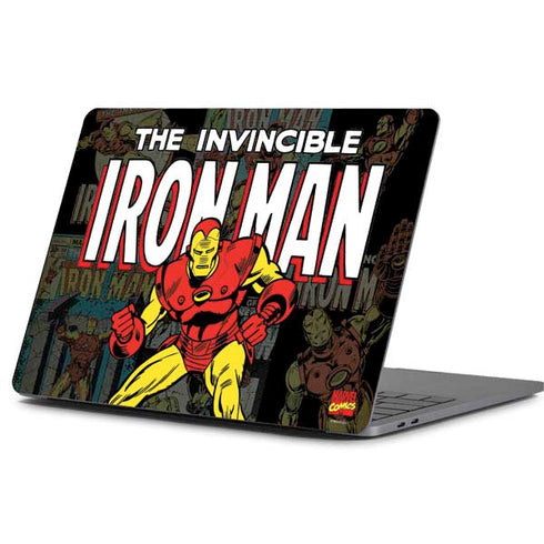 Marvel Classic Comics Iron Man Action Vintage Apple MacBook Pro 13-inch Skin